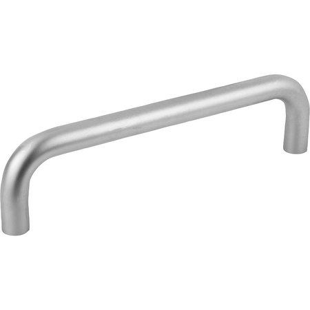 Pull Handle L=220, Form:B Steel, Matte Chromed, A=200, D=M08